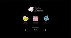 Desktop Screenshot of couleur-diamants.com